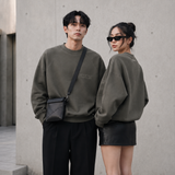 Áo Sweater Essentials Fear Of God - Off Black ss2022 - 158