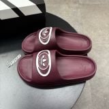 953 - Dép Adidas Adilette Trefoil Badge Slide Grey White