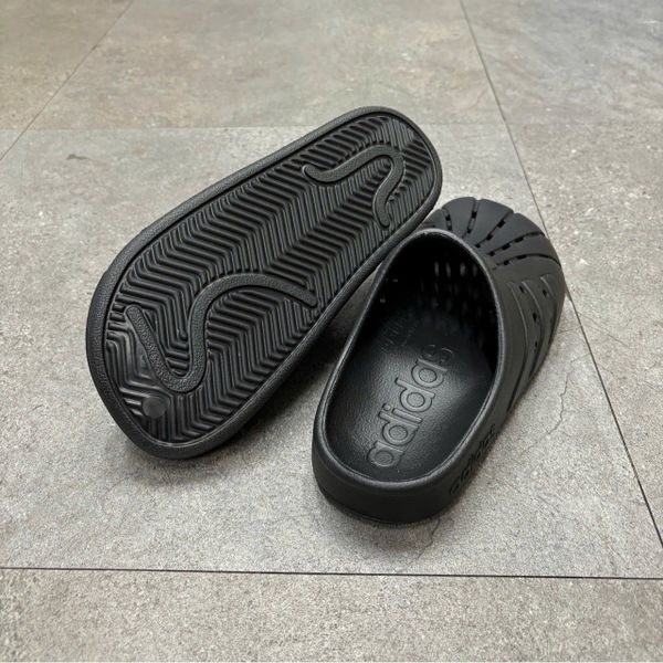 751 - Dép Sục Adidas Adilette Clogs Triple Black - IG9163