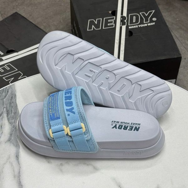336 - Dép Nerdy Fabric Handle ‘Blue Light’ - PNEU21AEO11403