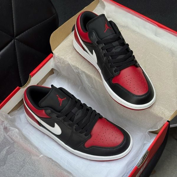 209 - Giày Jordan 1 Low Alternate 'Bred Toe' - 553558-066