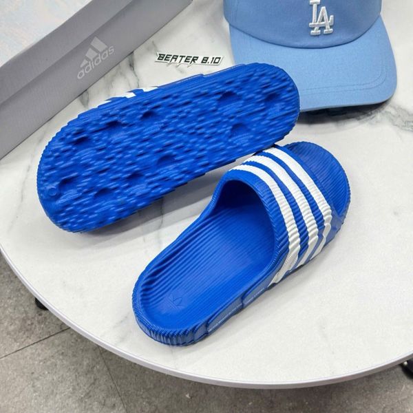 329 - Dép Quai Ngang Adidas Adilette 22 'Blue' - IF3667