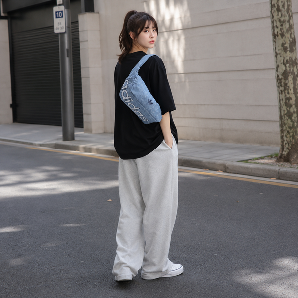 Túi Handbag Adidas Denim Shoulder Bag - KE0684 - 1477