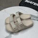 671 - Dép Sandal Skechers Birkenstock Foamies 2.0 màu Beige - 111590-WHT