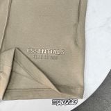 958 - Quần Fear of God Essentials Soccer Fleece Shorts Timber - 160SP252001F