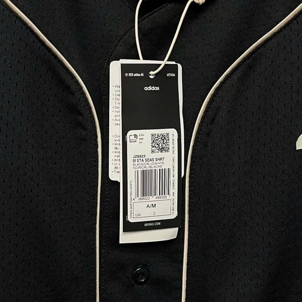 Áo Adidas Baseball Shirt Mesh Stadium - JZ6923 - 1382