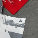 996 - Áo thun New Era New York Yankees White & Grey Stripe Wash - 13556529