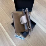 Ví Nữ Coach Medium Corner Zip Wallet Sand Taupe In Signature Canvas - CW786 SVPWH - 1157