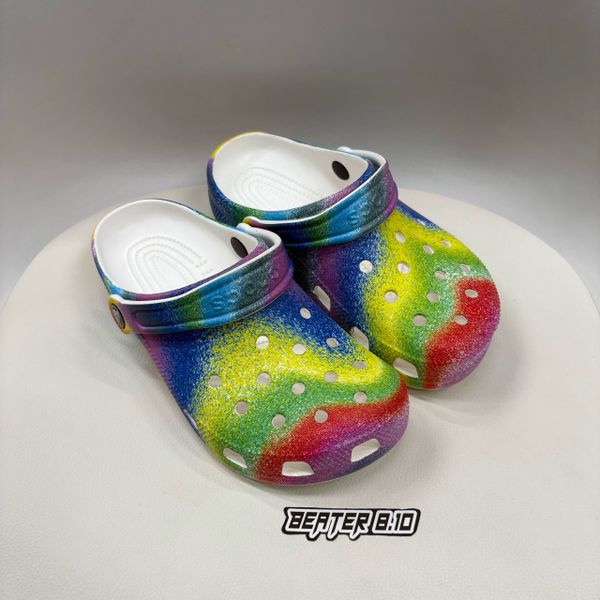 Dép Crocs Multi Spray Dye Comfort Clogs - 208054-94S - 1249