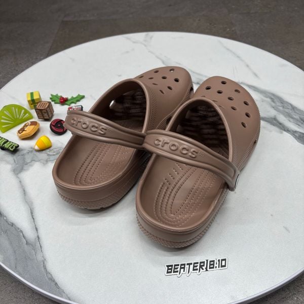 863 - Dép Sandal Clog Unisex Crocs Classic - Cork