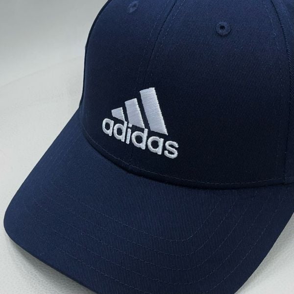 Mũ Nón Adidas Cotton Baseball Cap Legend Ink White - FQ5270 - 1185