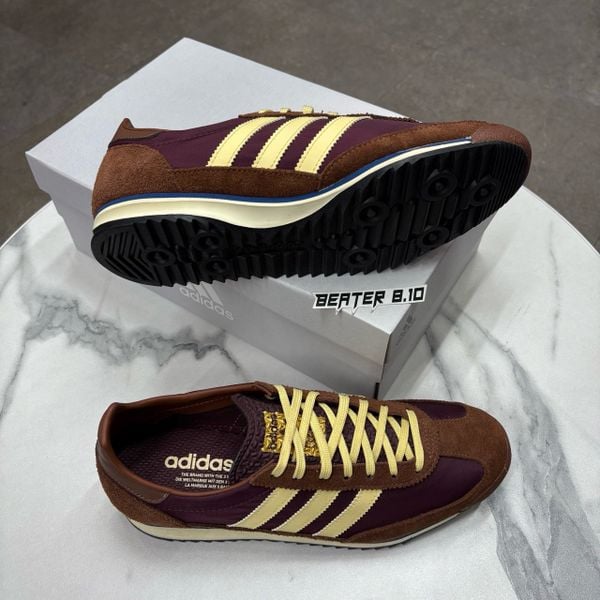 728 - Giày Adidas SL 72 RS Maroon Preloved Brown - IE3425