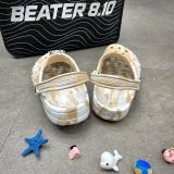 934 - Dép Sandal Clog Unisex Crocs Baya Marbled Nâu Tie Dye - 206935-2ZM