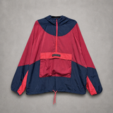 Áo Hoodie Under Armour Rush Woven 1/2 Zip Anorak Jacket 'Red Grey' - 1377183-044 - 1277
