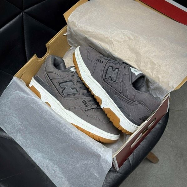 256 - Giày New Balance 550 Gum Dark Grey - BB550CVB