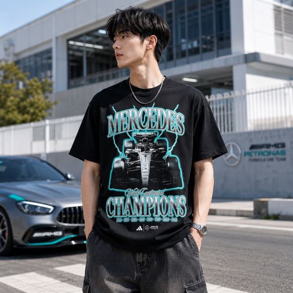 Áo Thun Adidas Mercedes - AMG Petronas Formula One Team Graphic ' Black ' - KH1080 - 1225