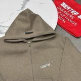 992 - Áo Hoodie Fit Fleece Zip Up Fear of God Essentials Classic 'Homestead' 2025 - 192AS254781F