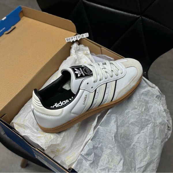 458 - Giày Adidas Samba OG 'Cream White' - ID1480