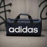 Túi Adidas Duffel Linear Essentials Shadow Navy Cỡ Vừa - HR5349 - 1376