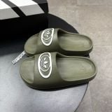 953 - Dép Adidas Adilette Trefoil Badge Slide Grey White