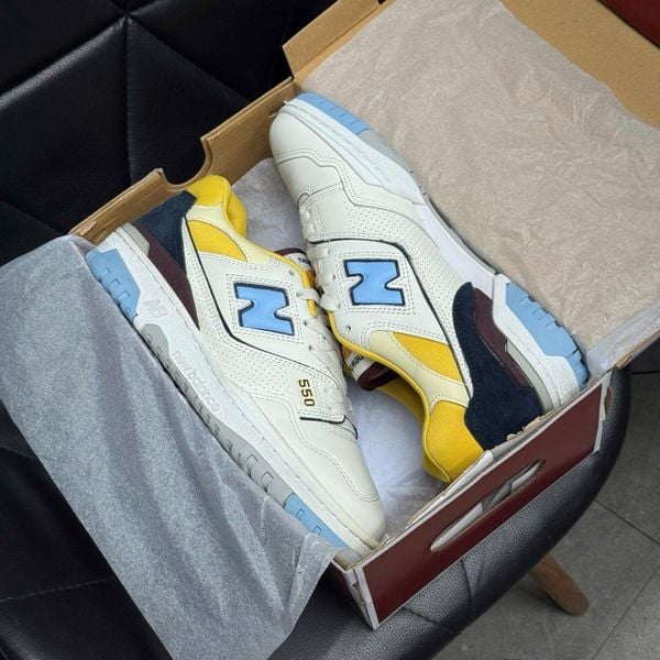 127 - New Balance 550 Yellow University Blue - BB550NCF