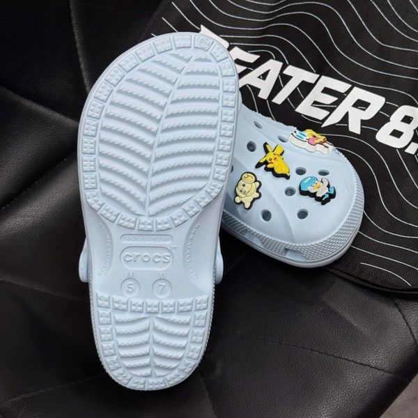 1035 - Dép Sandal Clog Unisex Crocs Baya Mineral Blue- 10126