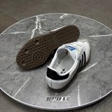 352 - Giày Adidas Samba OG White Black Gum - B75806