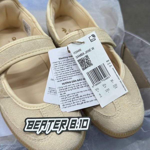 Giày Adidas Samba Jane  Sand Strata - HQ9496 - 1478