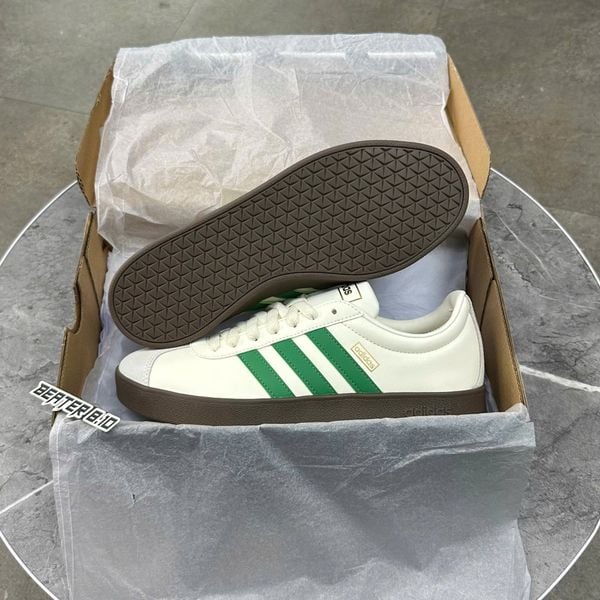 Giày Adidas VL Court Classic Collegiate Green - JH5061 - 1480