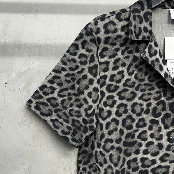 Áo Sơ Mi Puma Unisex Leo Luxe Relaxed All-Over Print Woven Black - 632340-01 - 1413