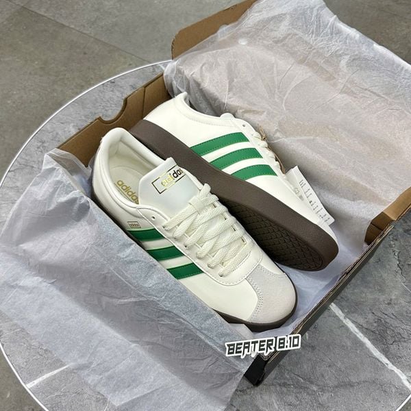 Giày Adidas VL Court Classic Collegiate Green - JH5061 - 1480