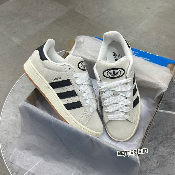 Giày Adidas Campus 00S Black White - GY0042 - 1479