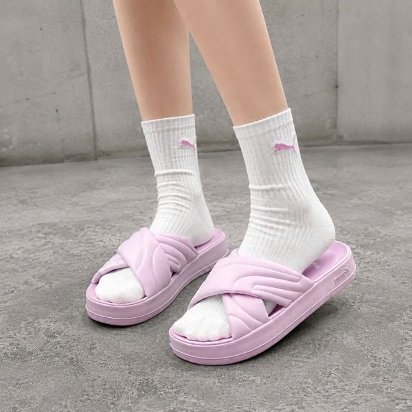 Dép Puma Leadcat Platform Slides Rose Mauve - 400340-05 - 1417