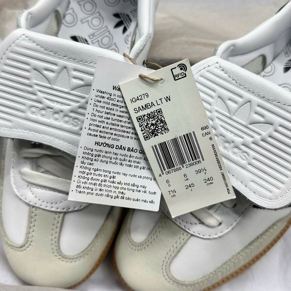 Giày Adidas Samba LT 'Cloud White' - IG4279 - 1493