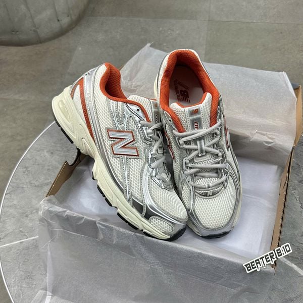 Giày New Balance 740 V2 White Orange Unisex Casual Lifestyle - U7403SB - 1483