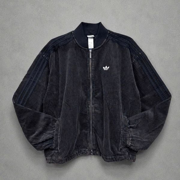 Áo Khoác Adidas Vải Nhung Tăm SST Black - KE5030 - 1234