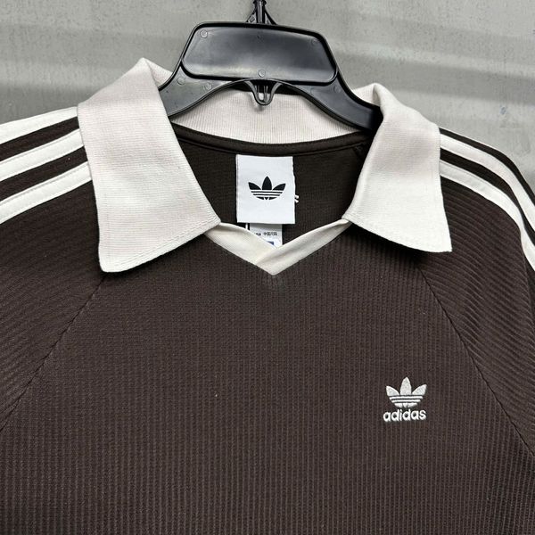 Áo Polo Adidas Waffle Dark Brown  - KB5462 - 1406