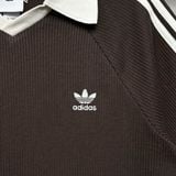 Áo Polo Adidas Waffle Dark Brown  - KB5462 - 1406