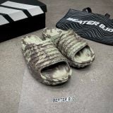 923 - Dép Adidas Adilette Blackout Grid - Stone Camo Slide