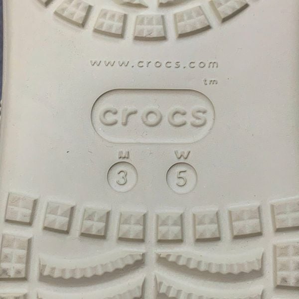 429 - Giày Clog Unisex Crocs Crush Classic Bone - 207521-2Y2