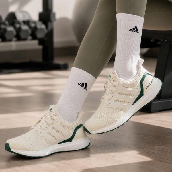 Giày Adidas UltraBoost 1.0 'Off White Collegiate Green' - JR3145 - 1204