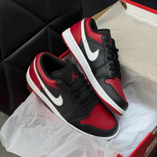 209 - Giày Jordan 1 Low Alternate 'Bred Toe' - 553558-066