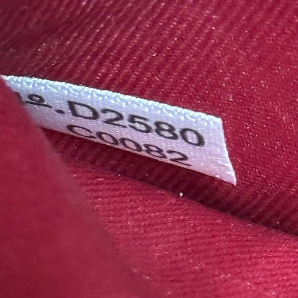 845 - Ví Coach Medium Corner Zip Wallet In Signature Canvas Khaki Red - C0082