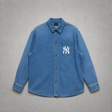 Áo Sơ Mi MLB Denim New York Yankees - 3ADRR0134-50INS - 1349