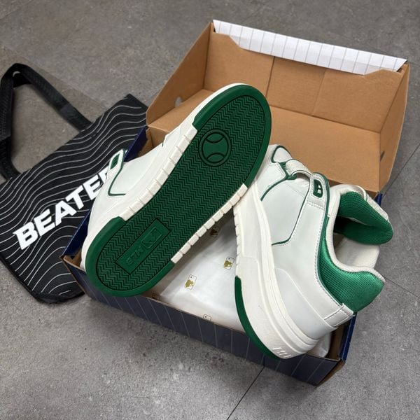 389 - Giày MLB Chunky Liner Mid New York Yankees Green - 3ASXLMB3N-50GNS