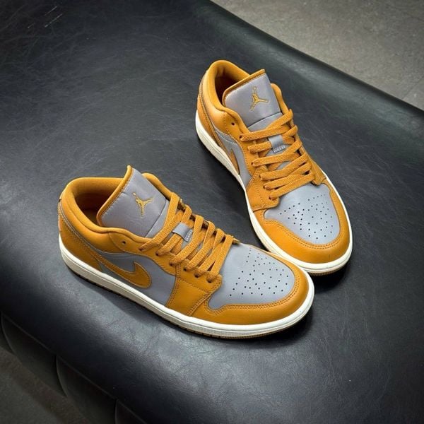 87 - Giày Air Jordan 1 Low Curry Grey - DC0774-020