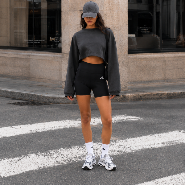 Quần Adidas Short Legging 3 Sọc Optime Essentials - JD6536 - 1188