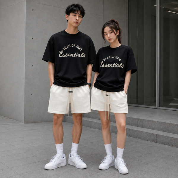 Quần Fear Of God Essentials 'Cloud Dancer' SS24 - 448