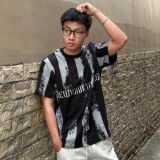 994 - Áo thun New Era New York Yankees Black & White Stripe Wash - 13556529