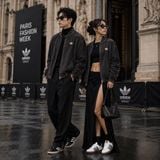 Áo Khoác Adidas Vải Nhung Tăm SST Black - KE5030 - 1234